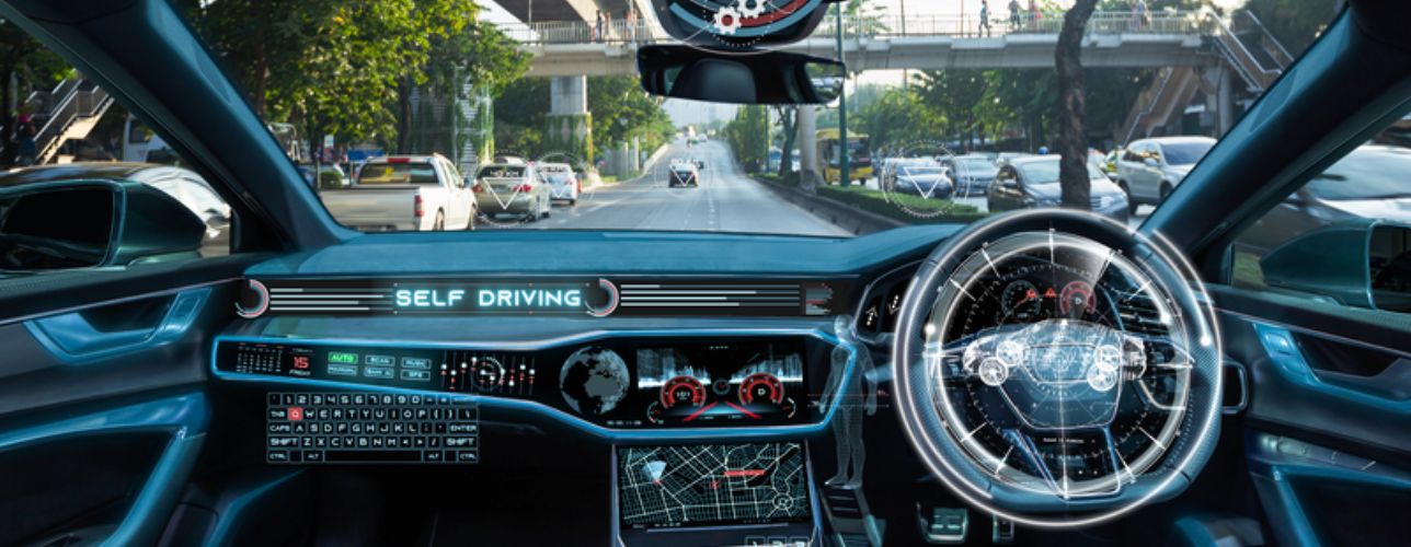 Autonomiczny pojazd do samodzielnego prowadzenia z graficznym interfejsem użytkownika