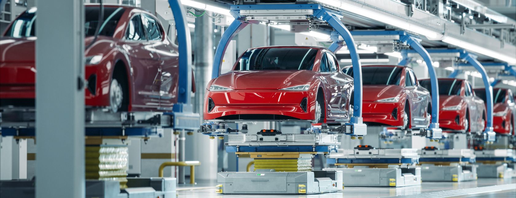 Linia produkcyjna w motoryzacji