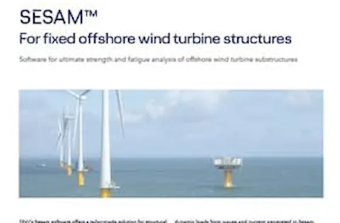 Sesam for fixed offshore wind turbine structures