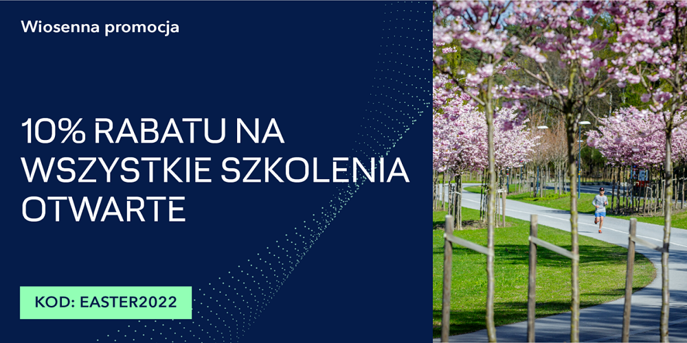 Wiosenna promocja szkoleń